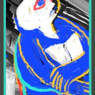 Lesender, nachdenklich